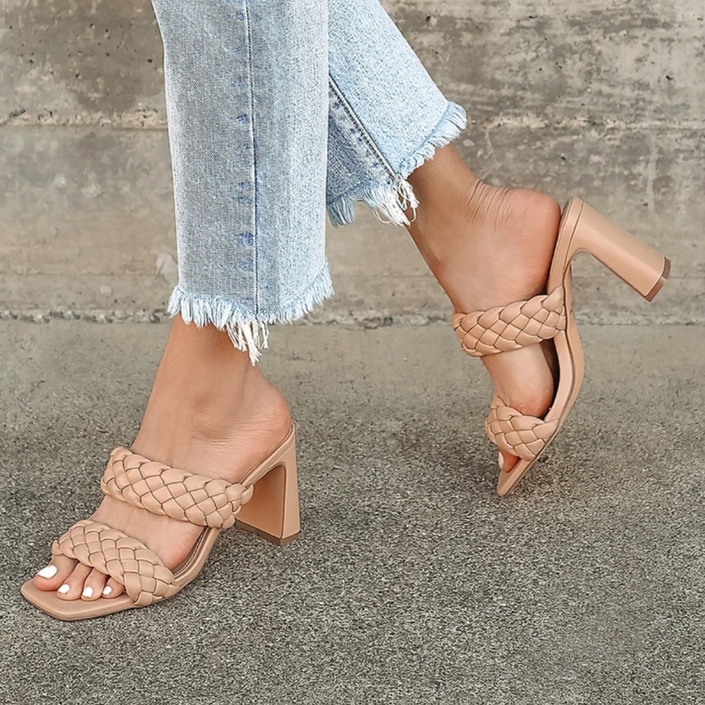 Louella Light Nude High Heel Sandals